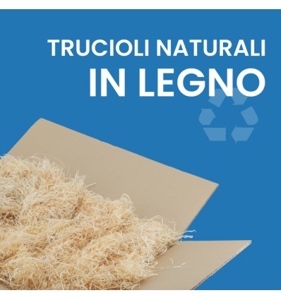 TRUCIOLO LEGNO 10 KG - Protezione e Materiale Imballaggio