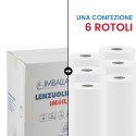 LENZUOLINO MEDICO - ROTOLO CARTA LETTINO - Igiene Sicurezza e Monouso carta