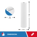 Rotolo lenzuolino medico 60cm x 75m - Igiene Sicurezza e Monouso carta