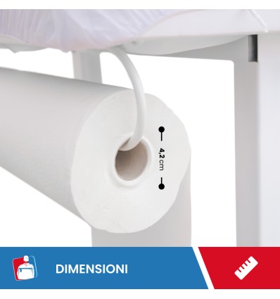 Rotolo lenzuolino medico 60cm x 75m - Igiene Sicurezza e Monouso carta
