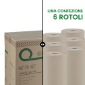 Lenzuolino medico in rotolo 100% riciclato 60cm x 75m - Igiene Sicurezza e Monouso carta