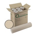Rotolo Lenzuolino Medico 100% Riciclato - 60 cm x 75 metri - Rotolo Carta Lettino - Igiene Sicurezza e Monouso carta