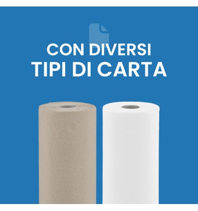 Rotolo Lenzuolino Medico - 60 cm x 75 mt - Rotolo Carta Lettino - Igiene Sicurezza e Monouso carta