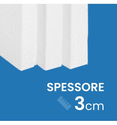 POLISTIROLO SPESSORE 3 DENSITA' 10 - Protezione E Materiale Imballaggio