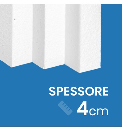 POLISTIROLO SPESSORE 4 DENSITA' 10 - Protezione e Materiale Imballaggio