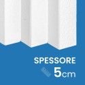 POLISTIROLO SPESSORE 5 DENSITA' 10 - Protezione E Materiale Imballaggio