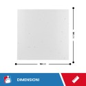 POLISTIROLO SPESSORE 2 DENSITA' 15 CM 50X50 - Protezione e Materiale Imballaggio