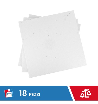 POLISTIROLO SPESSORE 2 DENSITA' 15 CM 50X50 - Protezione e Materiale Imballaggio