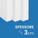 POLISTIROLO SPESSORE 3 DENSITA' 15 CM 50X50 - Protezione e Materiale Imballaggio