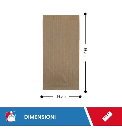 SACCHETTI AVANA 14X28 - Imballaggi alimentari