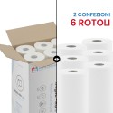 Rotolo lenzuolino medico ECO 60cm x 55m - Igiene Sicurezza e Monouso carta