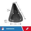 PROFILO A U IN PE ESPANSO C 40MM A 60MM 2MT SP 12MM - Film Estensibile E Pallettizzazione