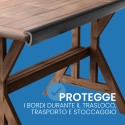 PROFILO A U IN PE ESPANSO C 40MM A 60MM 2MT SP 12MM - Film Estensibile E Pallettizzazione