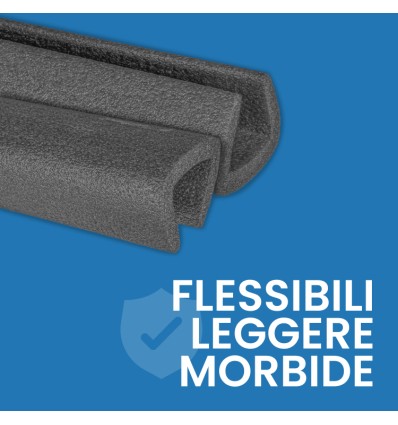 PROFILO A U IN PE ESPANSO C 40MM A 60MM 2MT SP 12MM - Film Estensibile E Pallettizzazione
