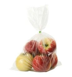 100 SACCHI PLT TRASPARENTI PER ALIMENTI - Fogli Rotoli E Sacchi