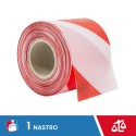 NASTRO SEGNALETICO BIANCO ROSSO - Nastri Adesivi