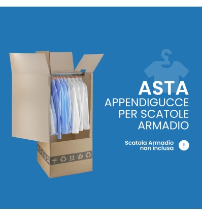 ASTA APPENDIGRUCCE PER SCATOLE ARMADIO - Scatole
