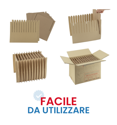 SCATOLE PER PIATTI - Imballaggi per trasloco