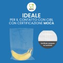 SACCHI PLT TRASPARENTI PER ALIMENTI SENZA SOFFIETTO - Fogli Rotoli E Sacchi
