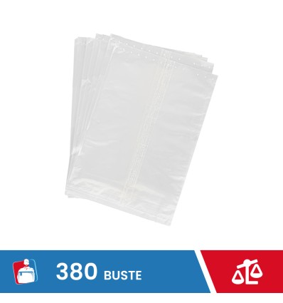 SACCHI PLT TRASPARENTI 40X60 - Fogli rotoli e sacchi