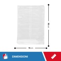 SACCHI PLT TRASPARENTI 70X110 - Fogli rotoli e sacchi