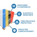 FILM ESTENSIBILE MANUALE COLORATO - Film Estensibile E Pallettizzazione