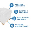 FILM ESTENSIBILE MANUALE BIANCO - Film Estensibile e pallettizzazione