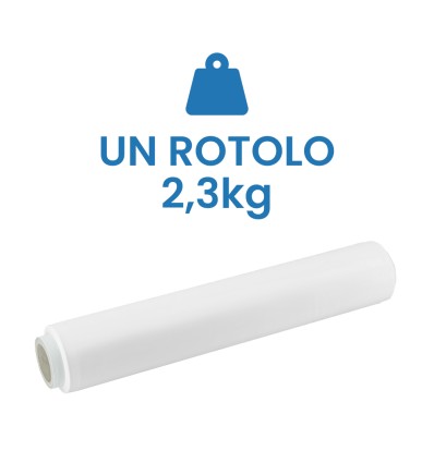 FILM ESTENSIBILE MANUALE BIANCO - Film Estensibile e pallettizzazione