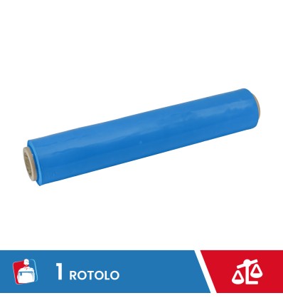 FILM ESTENSIBILE MANUALE AZZURRO - Film Estensibile e pallettizzazione
