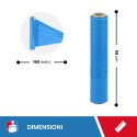 FILM ESTENSIBILE MANUALE AZZURRO - Film Estensibile e pallettizzazione