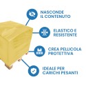 FILM ESTENSIBILE MANUALE GIALLO - Film Estensibile e pallettizzazione