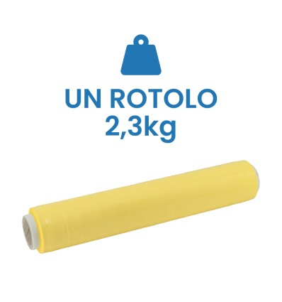 FILM ESTENSIBILE MANUALE GIALLO - Film Estensibile e pallettizzazione