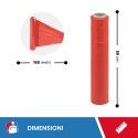 FILM ESTENSIBILE MANUALE ROSSO - Film Estensibile e pallettizzazione