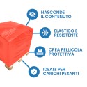 FILM ESTENSIBILE MANUALE ROSSO - Film Estensibile e pallettizzazione