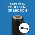 FILM ESTENSIBILE MANUALE NERO DA 4 KG - Film Estensibile e pallettizzazione