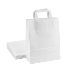 BUSTE SHOPPER IN CARTA CON MANIGLIE PIATTE - Imballaggi Alimentari