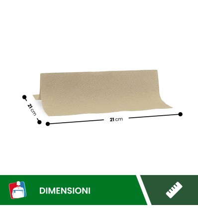 ASCIUGAMANI PIEGATI A V 100% RICICLATO - Igiene Sicurezza e Monouso carta