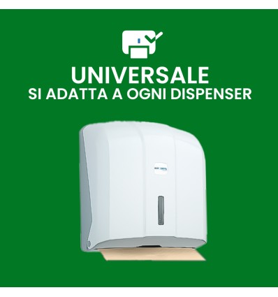 ASCIUGAMANI PIEGATI A V 100% RICICLATO - Igiene Sicurezza e Monouso carta