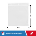 BUSTE A ZIP 10X10 - Fogli rotoli e sacchi