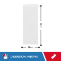 BUSTE A ZIP 19X50 - Fogli rotoli e sacchi