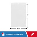 BUSTE A ZIP 20X30 - Fogli rotoli e sacchi