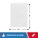 BUSTE A ZIP 30X40 - Fogli rotoli e sacchi