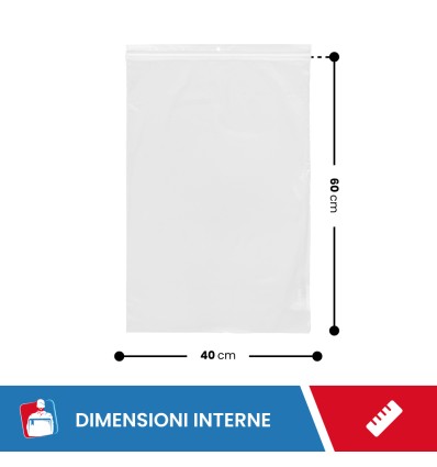 BUSTE A ZIP 40X60