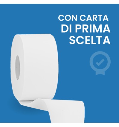 CARTA IGIENICA JUMBO PER DISPENSER - Igiene Sicurezza e Monouso carta