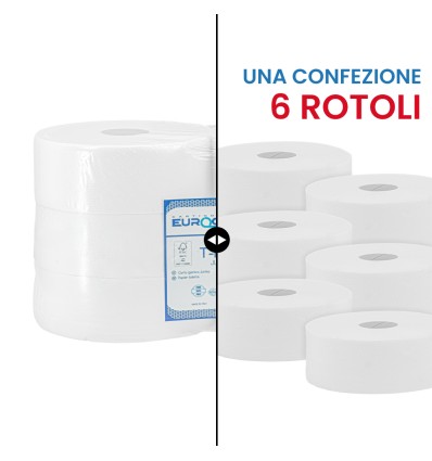 CARTA IGIENICA JUMBO MAXI - Igiene Sicurezza e Monouso carta