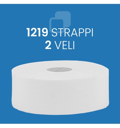 CARTA IGIENICA JUMBO MAXI - Igiene Sicurezza e Monouso carta
