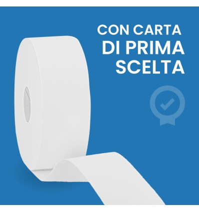 CARTA IGIENICA JUMBO MAXI - Igiene Sicurezza e Monouso carta