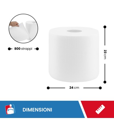 COPPIA ROTOLONI IMBALLAGGI2000 - Igiene Sicurezza e Monouso carta