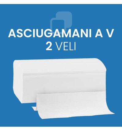 ASCIUGAMANI PIEGATI A V - Igiene Sicurezza e Monouso carta