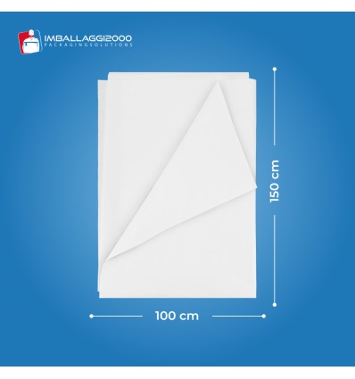 FOGLI CARTA VELINA BIANCA 20 GR/MQ - Protezione E Materiale Imballaggio